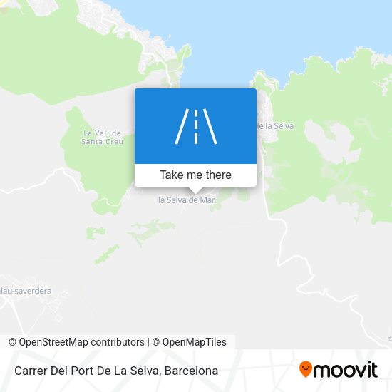 Carrer Del Port De La Selva map