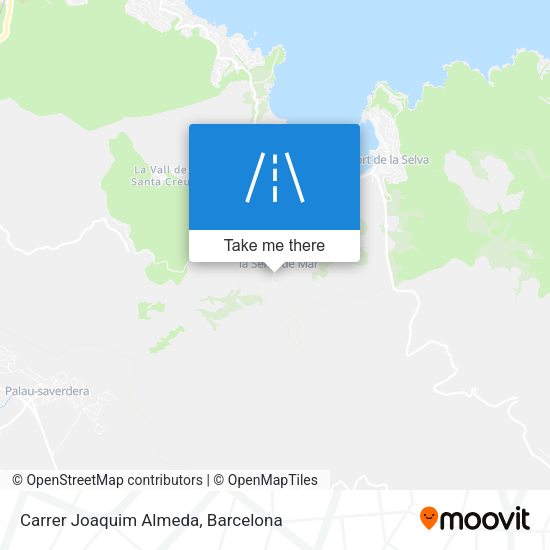 Carrer Joaquim Almeda map