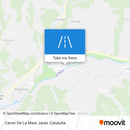 Carrer De La Mare Janer map