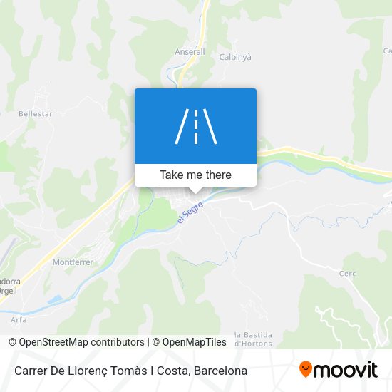 Carrer De Llorenç Tomàs I Costa map