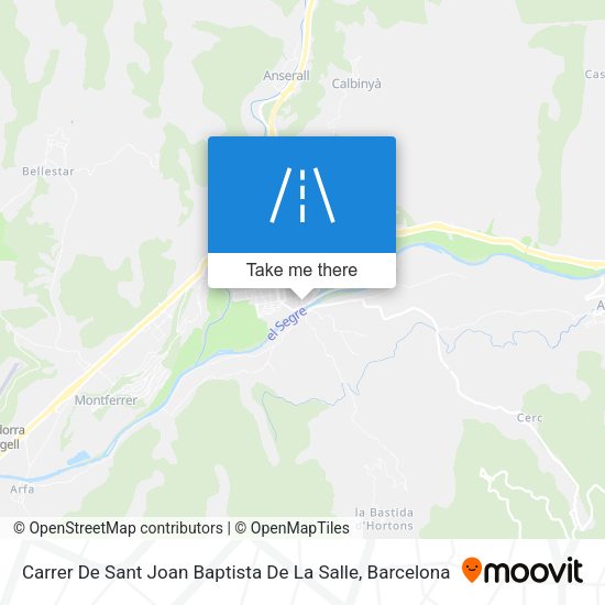 Carrer De Sant Joan Baptista De La Salle map