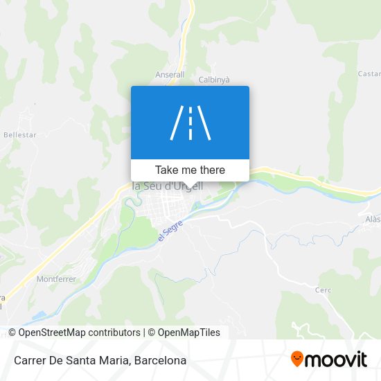 Carrer De Santa Maria map