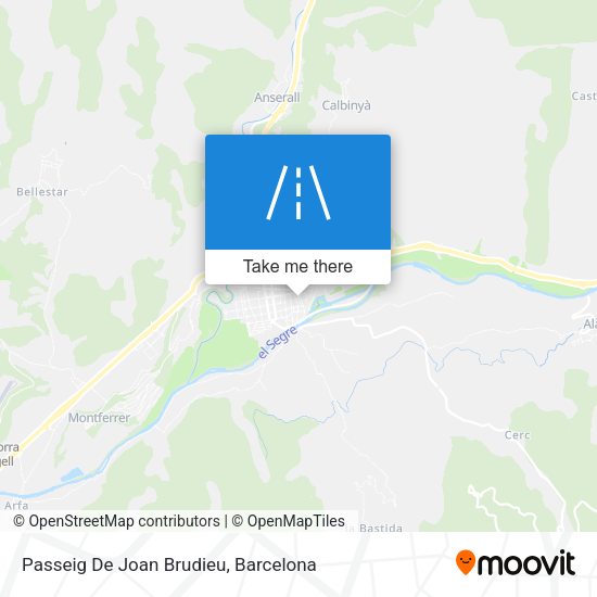 Passeig De Joan Brudieu map