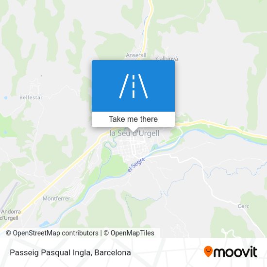 Passeig Pasqual Ingla map