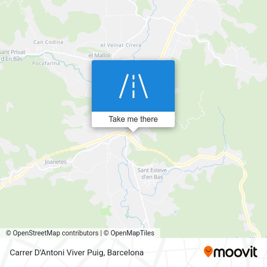 Carrer D'Antoni Viver Puig map
