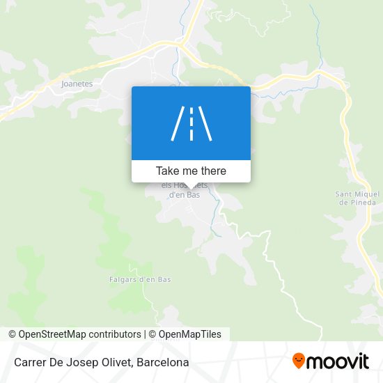 Carrer De Josep Olivet map