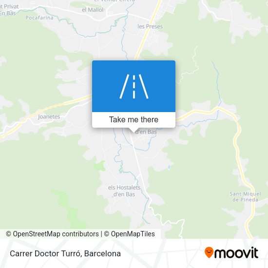 Carrer Doctor Turró map