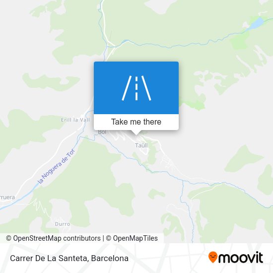 Carrer De La Santeta map