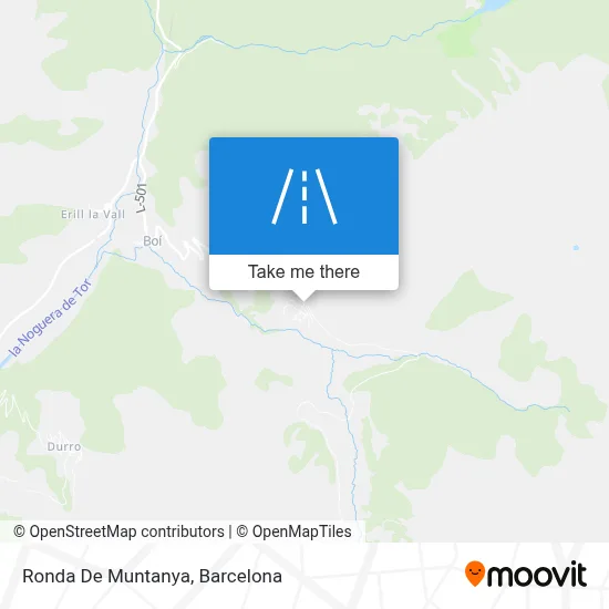 Ronda De Muntanya map
