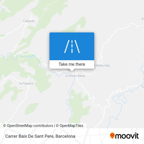 Carrer Baix De Sant Pere map