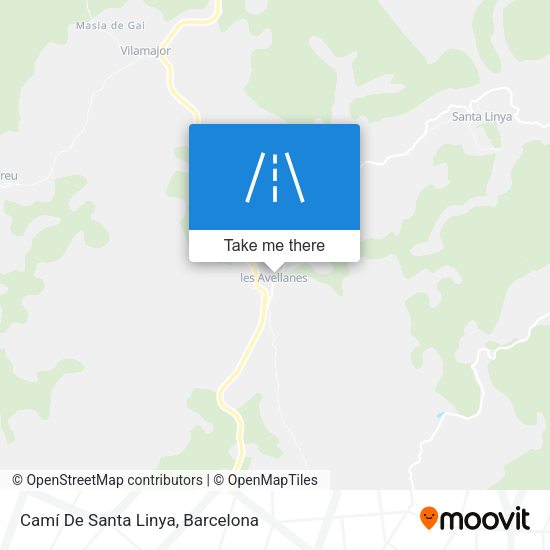 Camí De Santa Linya map