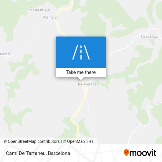Camí De Tartaneu map