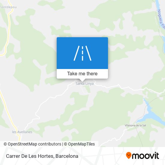 Carrer De Les Hortes map