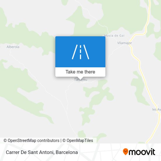 Carrer De Sant Antoni map