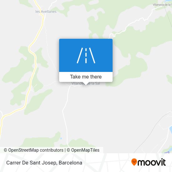 Carrer De Sant Josep map