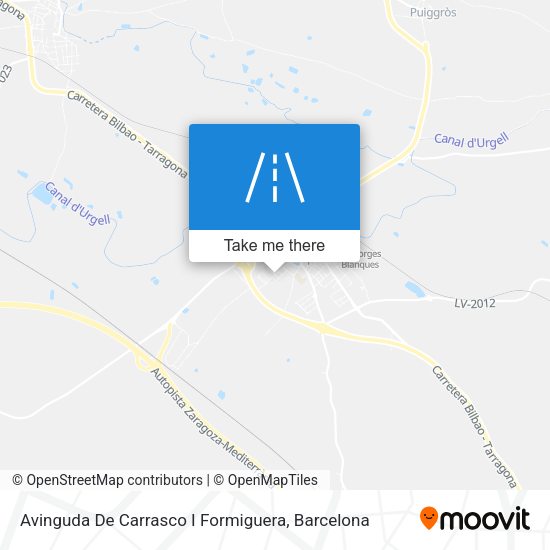 Avinguda De Carrasco I Formiguera map