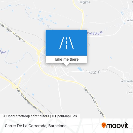 Carrer De La Carrerada map