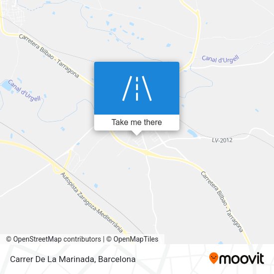 Carrer De La Marinada map