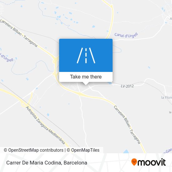 Carrer De Maria Codina map