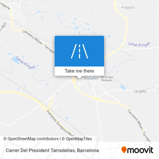 Carrer Del President Tarradellas map