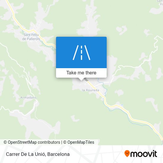 Carrer De La Unió map