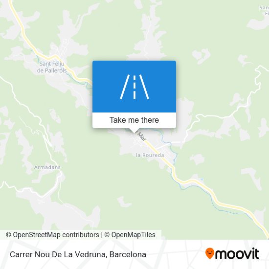 Carrer Nou De La Vedruna map