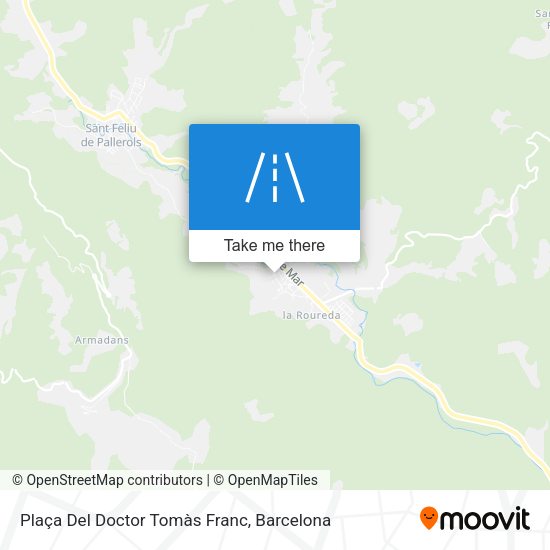 Plaça Del Doctor Tomàs Franc map