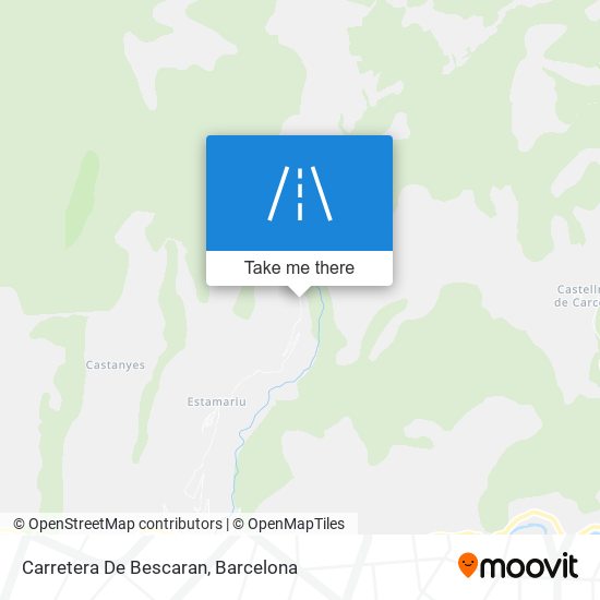 Carretera De Bescaran map