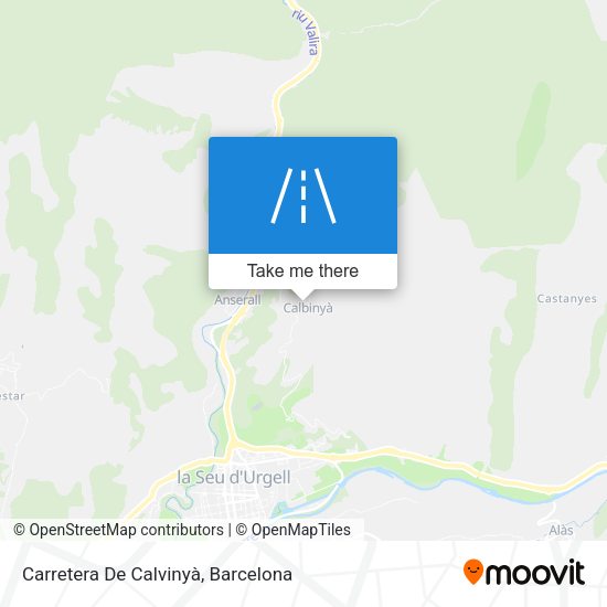 Carretera De Calvinyà map