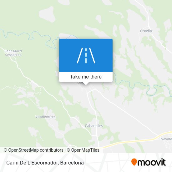 Camí De L'Escorxador map