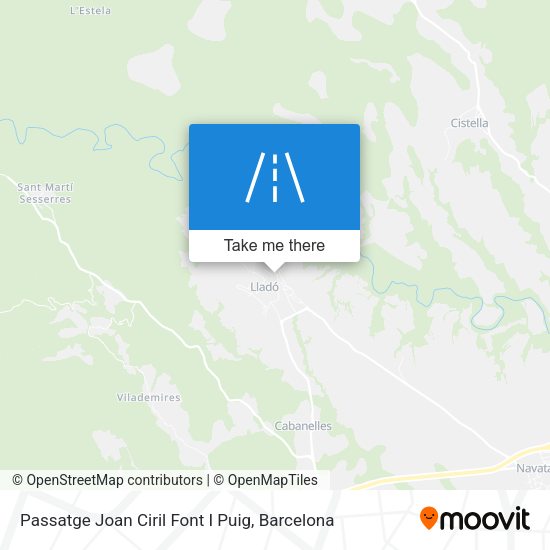 Passatge Joan Ciril Font I Puig map