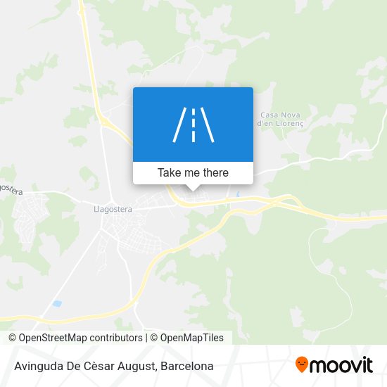 Avinguda De Cèsar August map