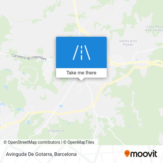 Avinguda De Gotarra map