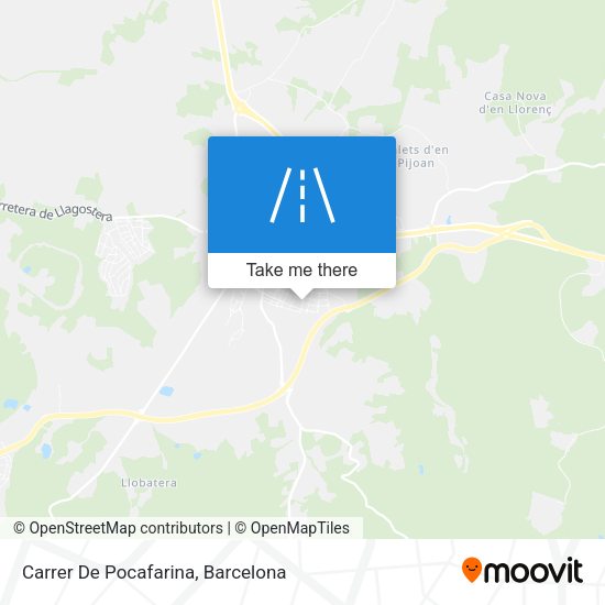 Carrer De Pocafarina map