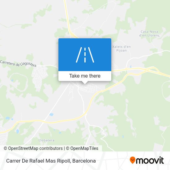 Carrer De Rafael Mas Ripoll map
