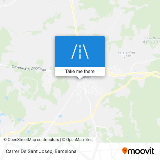 Carrer De Sant Josep map