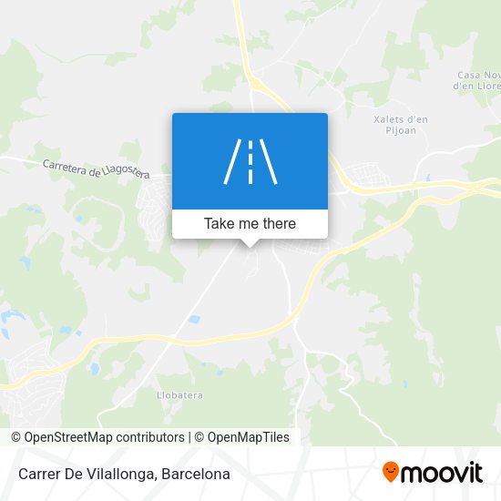 Carrer De Vilallonga map