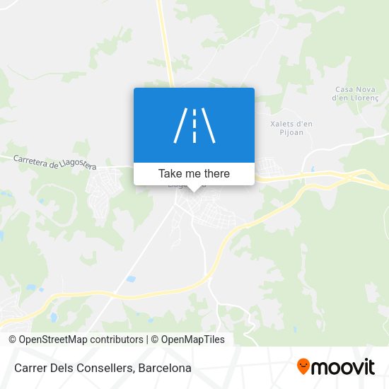 Carrer Dels Consellers map