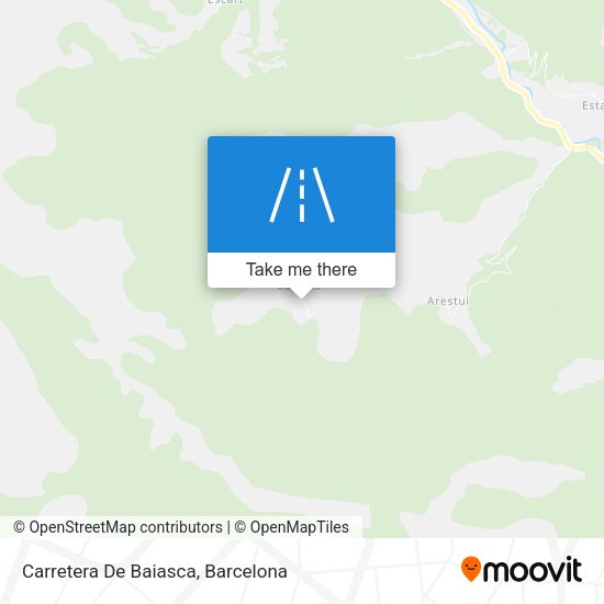 Carretera De Baiasca map