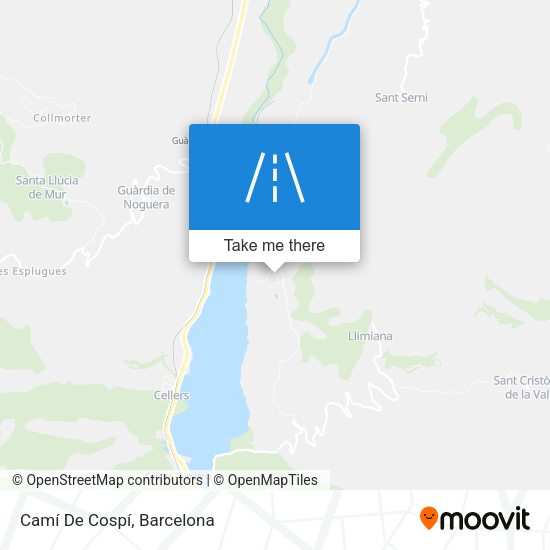 Camí De Cospí map