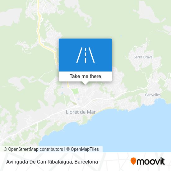 Avinguda De Can Ribalaigua map