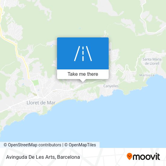 Avinguda De Les Arts map