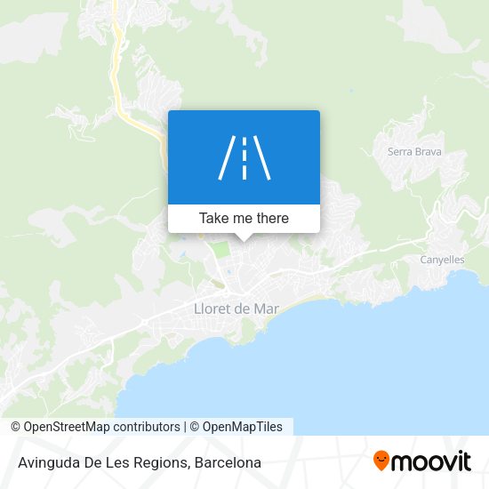Avinguda De Les Regions map