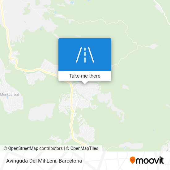 Avinguda Del Mil·Leni map