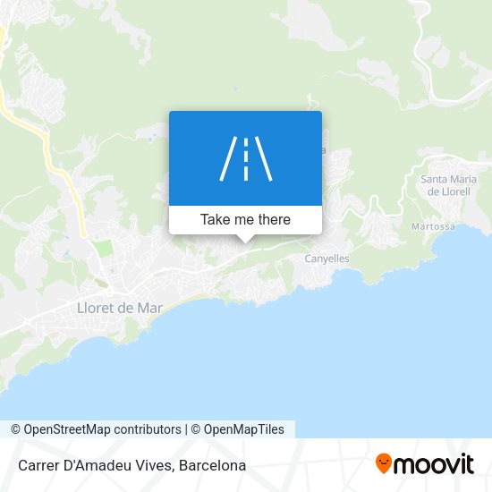 Carrer D'Amadeu Vives map