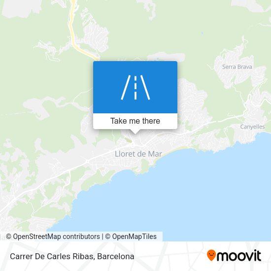 Carrer De Carles Ribas map