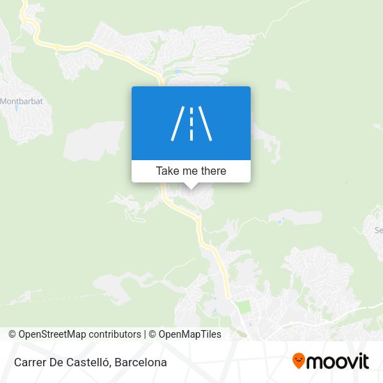 Carrer De Castelló map