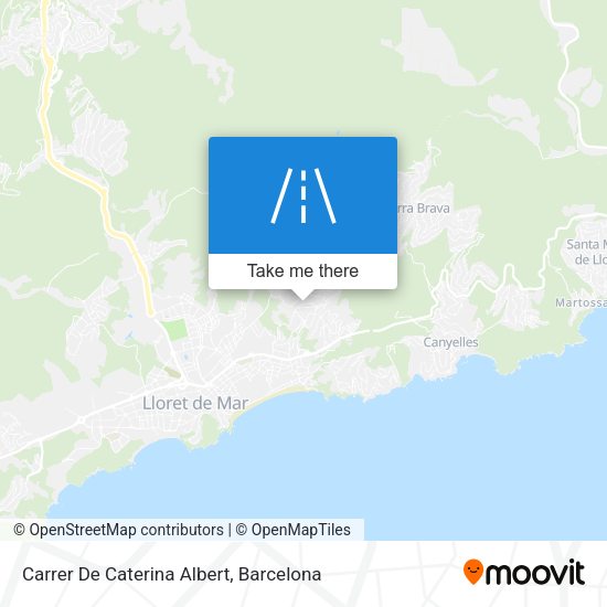 Carrer De Caterina Albert map