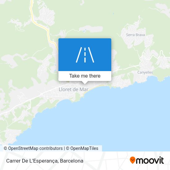 Carrer De L'Esperança map