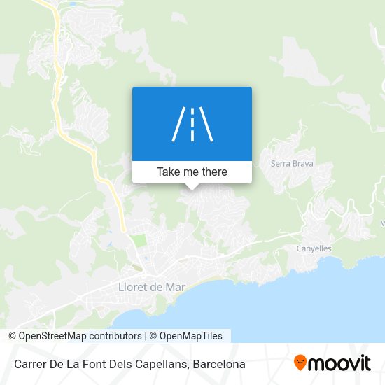 Carrer De La Font Dels Capellans map